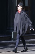 Pregnant MARION COTILLARD Out and About in New York 12/14/2016