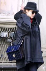 Pregnant MARION COTILLARD Out and About in New York 12/14/2016