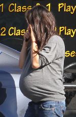 Pregnant MILA KUNIS Out in Studio City 11/29/2016