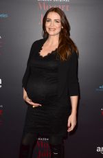 Pregnant SAFFRON BURROWS at 