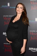 Pregnant SAFFRON BURROWS at 