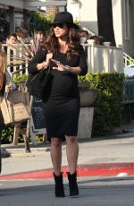 Pregnant VANESSA LACHEY Out in Beverly Hills 12/07/2016