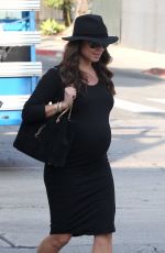 Pregnant VANESSA LACHEY Out in Beverly Hills 12/07/2016