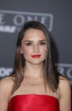 RACHAEL LEIGH COOK at Rogue One: A Star Wars Story Premiere in Hollywood 12/10/2016