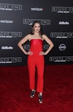 RACHAEL LEIGH COOK at Rogue One: A Star Wars Story Premiere in Hollywood 12/10/2016