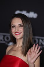 RACHAEL LEIGH COOK at Rogue One: A Star Wars Story Premiere in Hollywood 12/10/2016