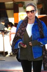 RADHA MITCHELL Out Shopping in Beverly Hills 11/29/2016