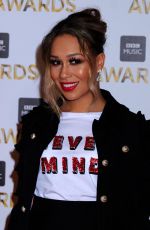 REBECCA FERGUSON at BBC Music Awards in London 12/12/2016