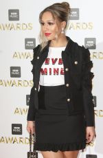 REBECCA FERGUSON at BBC Music Awards in London 12/12/2016