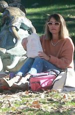 REBECCA GAYHEART at Coldwater Canyon Park in Beverly Hills 12/20/2016