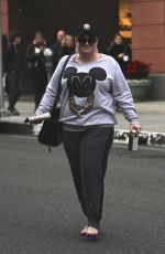 REBEL WILSON Out and About in Beverly Hills 12/06/2016