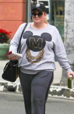 REBEL WILSON Out and About in Beverly Hills 12/06/2016