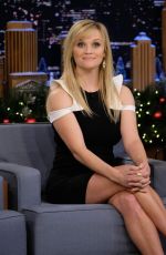 REESE WITHERSPOON at Tonight Show Starring Jimmy Fallon in New York 12/16/2016