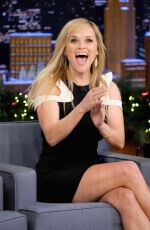 REESE WITHERSPOON at Tonight Show Starring Jimmy Fallon in New York 12/16/2016