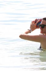 RHEA DURHAM in Bikini at a Beach in Barbados 12/29/2016