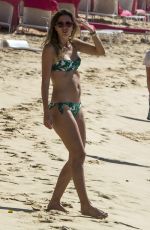 RHEA DURHAM in Bikini on the Beach in Bridgetown 12/30/2016