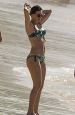 RHEA DURHAM in Bikini on the Beach in Bridgetown 12/30/2016
