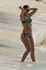 RHEA DURHAM in Bikini on the Beach in Bridgetown 12/30/2016