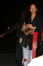 RIHANNA Leaves Giorgio Baldi in Santa Monica 12/20/2016