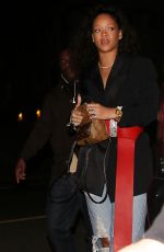 RIHANNA Leaves Giorgio Baldi in Santa Monica 12/20/2016