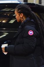 RIHANNA on the Set of 