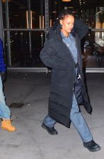 RIHANNA on the Set of 