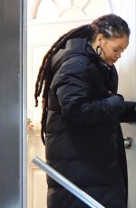 RIHANNA on the Set of 