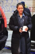 RIHANNA on the Set of 