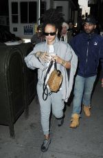 RIHANNA Out and About in New York 12/09/2016
