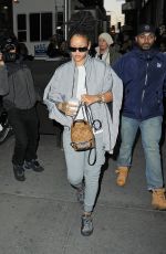 RIHANNA Out and About in New York 12/09/2016