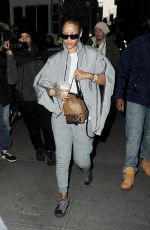 RIHANNA Out and About in New York 12/09/2016