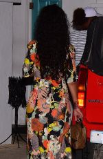 RIHANNA Out for Dinner in Barbados 12/27/2016
