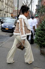 RIHANNA Out in New York 12/06/2016