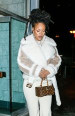 RIHANNA Out in New York 12/06/2016