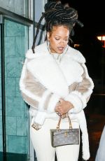 RIHANNA Out in New York 12/06/2016