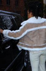 RIHANNA Out in New York 12/06/2016