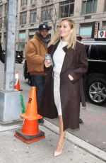 RITA ORA Arrives at SiriusXM Studios in New York 12/08/2016