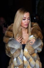 RITA ORA Leaves Her Hotel in New York 12/08/2016
