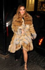 RITA ORA Leaves Her Hotel in New York 12/08/2016