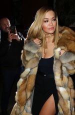 RITA ORA Leaves Her Hotel in New York 12/08/2016