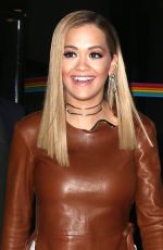 RITA ORA Leaves Wendy Williams Show in New York 12/08/2016