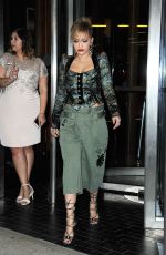 RITA ORA Out and About in New York 12/09/2016