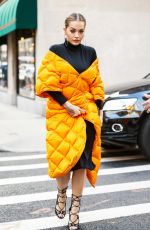 RITA ORA Out in New York 12/08/2016