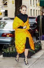 RITA ORA Out in New York 12/08/2016