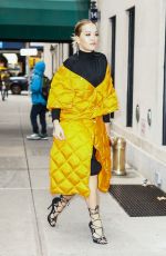 RITA ORA Out in New York 12/08/2016