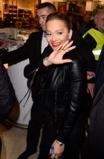 RITA ORA Promotes Her Tezenis Lingerie Line in Warsaw 12/15/2016