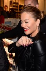 RITA ORA Promotes Her Tezenis Lingerie Line in Warsaw 12/15/2016