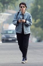 ROONEY MARA Out and About in Los Feliz 12/13/2016