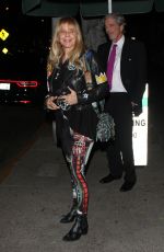 ROSANNA ARQUETTE Leaves Madeo Restaurant in West Hollywood 12/13/2016