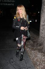 ROSANNA ARQUETTE Leaves Madeo Restaurant in West Hollywood 12/13/2016